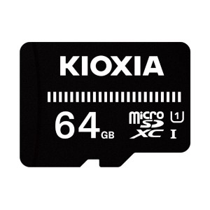 (まとめ) KIOXIA microSD ベーシックモデル 64GB KCA-MC064GS 【×5セット】 送料無料