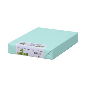 （まとめ）長門屋商店 Color Paper A4厚口 空 ナ-3362 1冊(500枚) 【×3セット】 送料無料