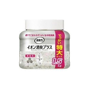 （まとめ）エステー 消臭力クリアビーズ 本体 無香料 1.5kg【×10セット】 消臭の魔法使い パワフル無香料ビーズが10倍パックで登場 エス