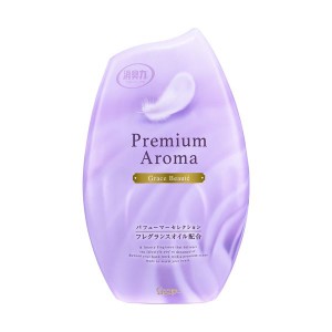 （まとめ）エステー お部屋の消臭力 PremiumAroma グレイスボーテ 400ml 1セット（3個）【×5セット】 送料無料