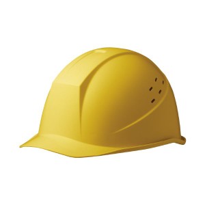 (まとめ) ミドリ安全 安心 保護帽 通気孔付 SC11BVRAα イエロー 【×5セット】 黄 快適な通気性を備えた頭部保護帽 SC11BVRAα イエロー