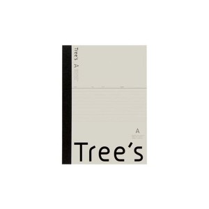 （まとめ）キョクトウ・アソシエイツ Trees B5 A罫 40枚 クリーム【×100セット】 送料無料