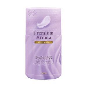 （まとめ）エステー トイレの消臭力 PremiumAroma グレイスボーテ 400ml 1セット（3個）【×5セット】 心を満たす至福の香り （まとめ）