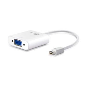 （まとめ）j5 Create MiniDisplayPort VGA変換アダプター JDA112 1個【×2セット】 送料無料