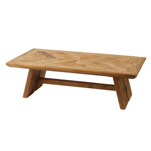 ローテーブル 低い ロータイプ センターテーブル リビングテーブル リビング用 応接テーブル 机 約幅130cm ブラウン 木製 パイン古材 完