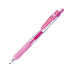 (まとめ) ゼブラ ゲルインクボールペン サラサクリップ 0.3mm ライトピンク JJH15-LP 1本 【×100セット】 送料無料