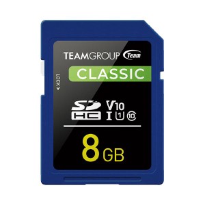 (まとめ) TEAM SDHCカード UHS-I U1 8GB TSDHC8GIV1001 【×5セット】 高速転送対応 最新技術搭載 信頼の8GB SDHCカードセット 大容量で