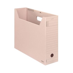 (まとめ) コクヨファイルボックス-FS(Fタイプ) B4ヨコ 背幅102mm ピンク フタ付 B4-LFFN-P1セット(5冊) 【×10セット】 送料無料