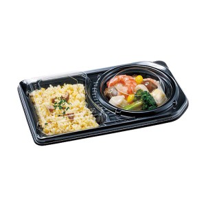 （まとめ）エフピコチューパ デリカランチ DL-25-15 フタ CP580286 1パック（50枚） 【×10セット】 送料無料