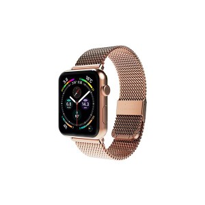 miak CLIP MESH BAND for Apple Watch 45/44/42mm ローズゴールド SMAMA-W4244RG 送料無料