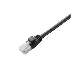 (まとめ) LANケーブル 配線 Cat6 ブラック 2m LD-GPT/BK2/RS 【×3セット】 黒 送料無料