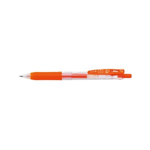 （まとめ） ゼブラ サラサクリップ ボールペン 0.7mm レッドオレンジ 【×50セット】 赤 送料無料