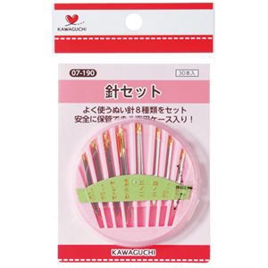 （まとめ）KAWAGUCHI 針セット 30本入 07-190【×20セット】 針の宝庫 驚きの30本セット あなたの創造力を刺激する最高のパートナー KAWA