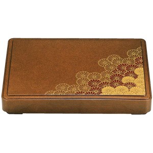 尺5 箱膳/和食器 【野菊 A】 456mm×330mm×70mm 日本製 国産 〔和食 レストラン 居酒屋 店舗 お店〕 送料無料