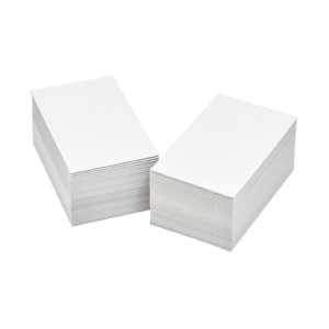 （まとめ） 白ボール紙 カードタイプ（100枚入） （×5セット） 白いボール紙が100枚入ったカードタイプのセットを5セット 送料無料