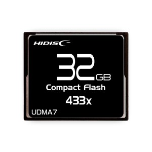 HIDISC CFカード 32GB 433x Read65MB／s MLCチップ搭載 HDCF32G433XJP3 送料無料