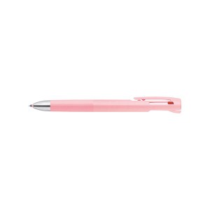 （まとめ） ゼブラ エマルジョンボールペン bLen 3色ボールペン 0.5mm ピンク 【×10セット】 送料無料