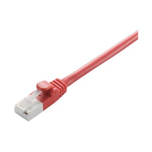 (まとめ) LANケーブル 配線 Cat6 レッド 5m LD-GPT/R5/RS 【×3セット】 赤 送料無料