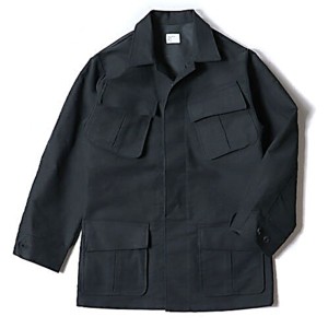 アメリカ軍 モールスキンファーティングジャケット レプリカ ブラック XL 黒 アメリカ軍のモールスキンファーティングジャケットを再現し