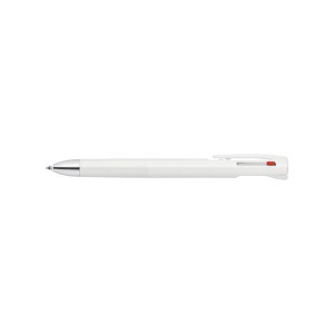 （まとめ） ゼブラ エマルジョンボールペン/3色ボールペン bLen3C 0.7mm 白 【×10セット】 送料無料
