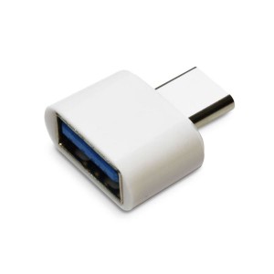 （まとめ）日本トラストテクノロジー OTG USB（A）→USB TypeC変換コネクター（ホワイト） OTGU2TC-WH【×5セット】 白 送料無料