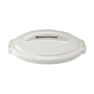 単品 （まとめ）リス WORK＆WORK丸ペール45L フタ グレー DS-986-842-0 1個（本体別売 ）【×10】 送料無料