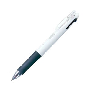 （まとめ） ゼブラ クリップオンG 3色ボールペン 0.7mm 本体色（軸色）：白/インク色：黒・赤・青 【×20セット】 送料無料