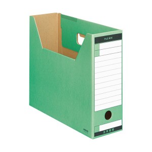 (まとめ) コクヨファイルボックス-FS(Tタイプ) A4ヨコ 背幅102mm 緑 A4-LFT-G 1冊 【×30セット】 送料無料