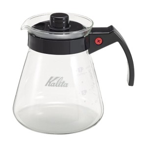 （まとめ）カリタ サーバーN 800ml#31207 1個【×3セット】 蓋をしたままレンジで使える、熱々をキープする800mlサーバー 食材の美味しさ