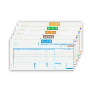 トッパンフォームズ 家具統一仕入伝票手書用 5P KG-A5S 1箱（1000組） 手書きの魔法で統一 1000セット入りの家具仕入伝票用紙、あなたの