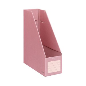 (まとめ) コクヨ ファイルボックスS A4タテ 背幅102mm ピンク フ-E450P 1冊 【×30セット】 送料無料