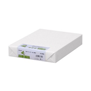 (まとめ) 長門屋商店 Color Paper A4厚口 白 ナ-3351 1冊(500枚) 【×5セット】 送料無料