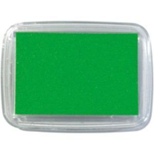 （まとめ）紙用インクパッド S4102-106 スプリング緑【×30セット】 春の息吹を纏う、紙専用インクパッド S4102-106 エメラルドグリーン