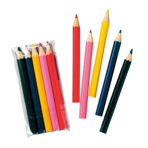 パステル 5色カラーペンシル 1536-01 鮮やかな色彩が織りなす、クリエイティブな世界への扉 5色のパステルカラーペンシル、あなたの想像