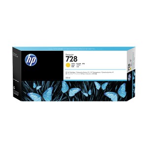 HP HP728 インクカートリッジイエロー 300ml F9K15A 1個 黄 鮮やかな黄色のインクカートリッジ、卓越した品質の300ml 驚きの耐久性と高性