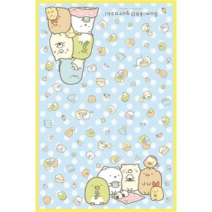 (まとめ) レジャーシート/レジャーマット S 【1人用】 60×90cm 子供用 『すみっコぐらし』 【100個セット】 送料無料