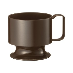 （まとめ） サンナップ プラカップホルダー 5個入 ブラウン 【×10セット】 茶 カップとの相性抜群 便利なインサートカップホルダー 茶 