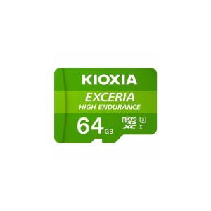 KIOXIA MicroSDカード EXCERIA HIGH ENDURANCE 64GB KEMU-A064G 耐久性抜群の64GBマイクロSDカード、あなたのデータを守り抜くEXCERIA HI