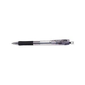 （まとめ） ゼブラ タプリクリップボールペン 0.7mm 黒 【×50セット】 40%増量のインク容量で、選べるボール径 ゼブラ タプリクリップボ