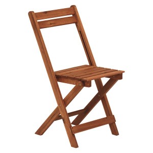 折りたたみ椅子 (イス チェア) 2脚セット 幅38.5×奥行48×高さ81×座面高43cm 木製 折りたたみ式 ガーデンチェア (イス 椅子) ベランダ 
