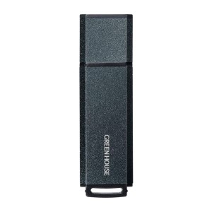 グリーンハウス USB3.1 Gen1メモリー 高速モデル 64GB ブラック GH-UFY3XA64GBK 黒 緑 送料無料