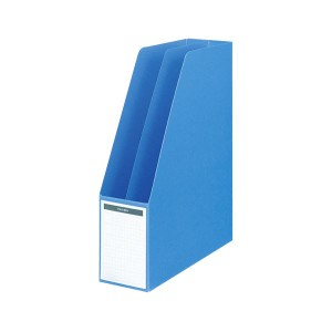 コクヨ ファイルボックス A4タテ背幅85mm 青 フ-450NB 1セット（10冊） 整理・分類に最適 便利な仕切板付きA4タテファイルボックス、背幅