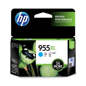 (まとめ) HP HP955XL インクカートリッジシアン L0S63AA 1個 【×5セット】 送料無料