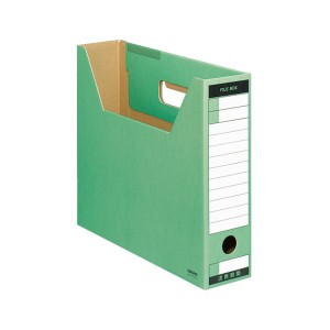 （まとめ）コクヨ ファイルボックス-FS（Tタイプ）A4ヨコ 背幅75mm 緑 A4-SFT-G 1セット（10冊）【×2セット】 送料無料