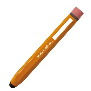 Digio2 えんぴつ型 学習タッチペン オレンジ ECTP-19DD