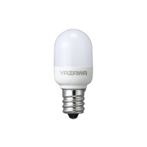 【10個セット】 YAZAWA ナツメ形LEDランプ 電球色LDT1LHE12X10 エネルギー効率抜群 わずか0.3Wの消費電力で省エネ生活を実現 10個セット