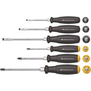 PB SWISS TOOLS ピービ—スイスツール バーチェア 椅子 カウンターチェア ズ 6本組 貫通ドライバーセット SwissGrip スイスグリップ仕様 