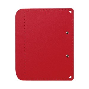 （まとめ）プラス おりたためるA4クリップボード+ レッド（×50セット） 赤 スペース節約 便利な折りたたみA4クリップボード+ レッド（50