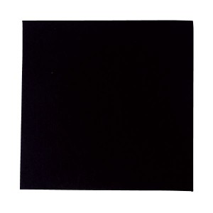 （まとめ）工作フェルト 単色（5枚） 黒 300mm×300mm【×5セット】 クリエイティブな手作りに彩りを添える 5枚セットの黒い工作フェルト