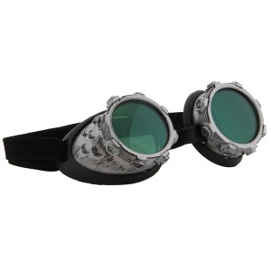 ELOPE CyberSteam Goggles シルバー／グリーン SLV／GRN（サイバースチーム ゴーグル） 緑 究極のアクセサリー、驚愕の視覚体験 未知なる